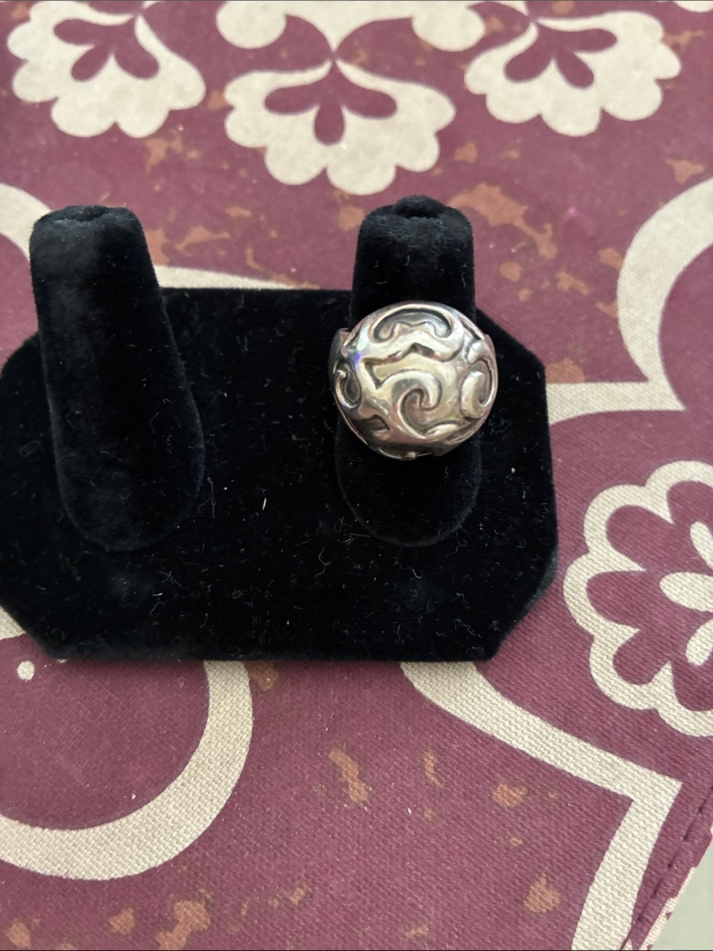 Silpada Sterling Silver Sphere-shaped Ring